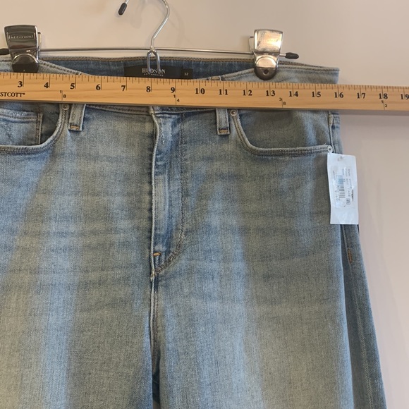 Hudson Jeans Barbara ripped skinny ankle jean baby face size 32 - Picture 5 of 12